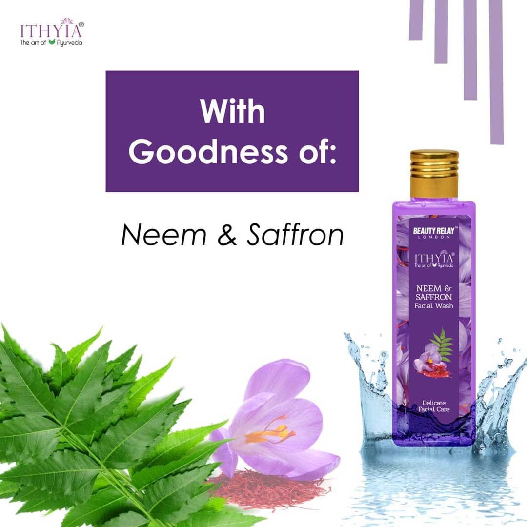 Facial Wash with Neem And Saffron - 200ml