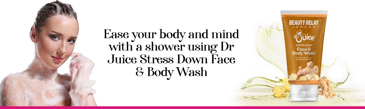 Stress Down Face And Body Wash With Ginger